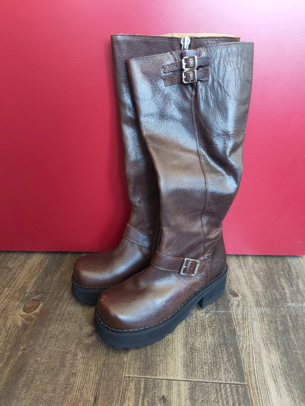 John Fluevogs- NEW Bond Girl Boots size 9.5 (Fit like 9)